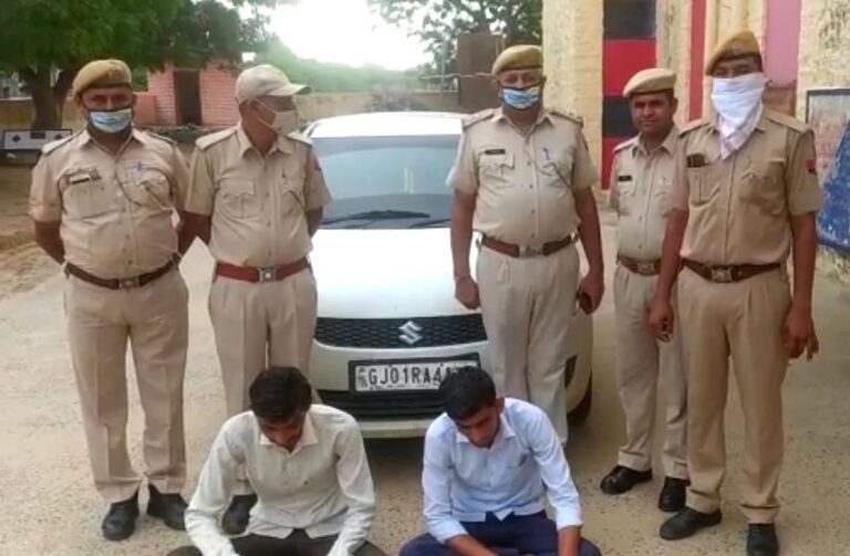 चितलवाना : 22 किलो डोडा पोस्त बरामद, 2 आरोपी गिरफ्तार