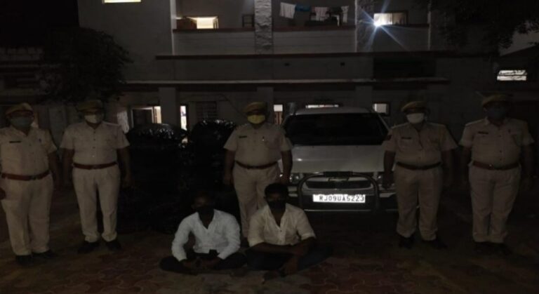 रानीवाड़ा : 198 किलो डोडा पोस्त व हथियार के साथ 2 गिरफ्तार