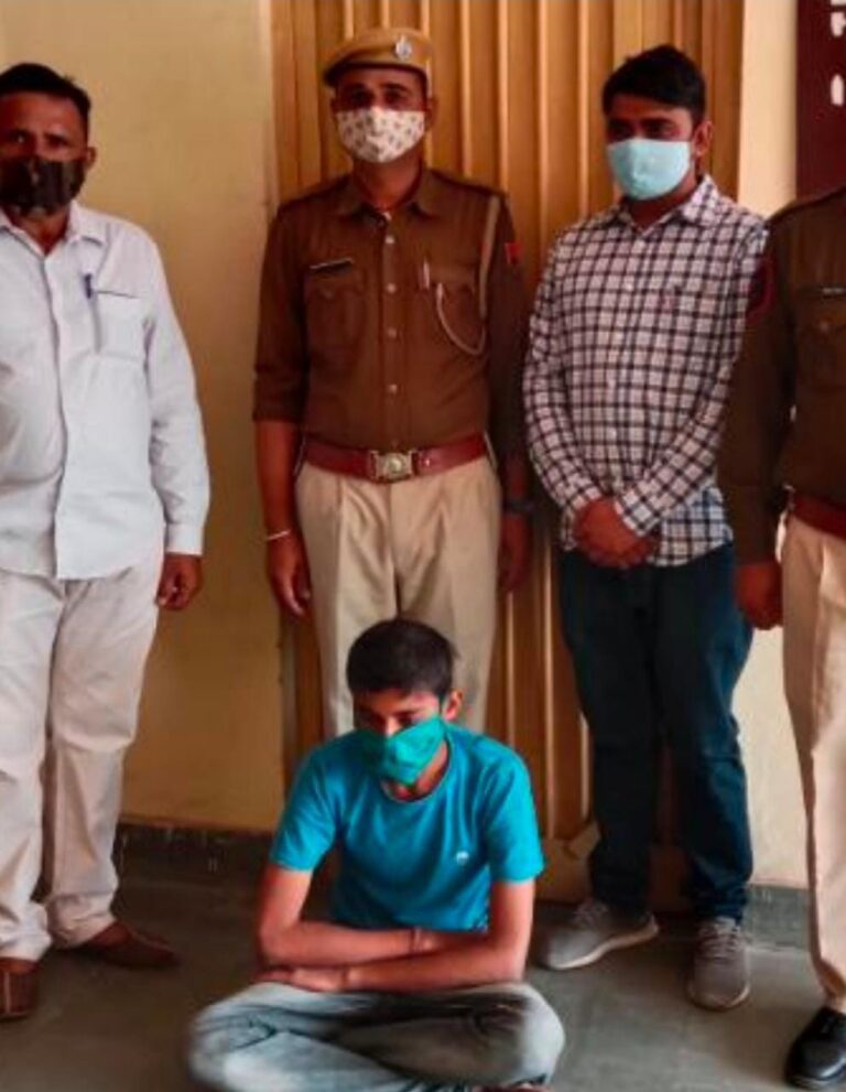 4 दिन पहले हुई चोरी का खुलासा, आरोपी के कब्जे से 1.25 लाख के गहने बरामद