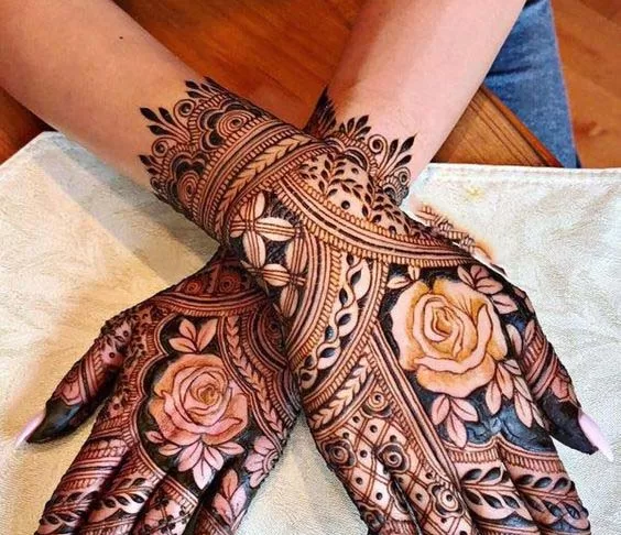 floral Mehndi designs