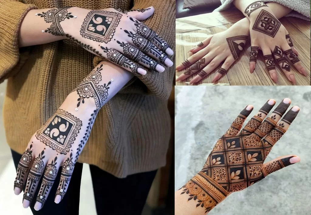 Fusion of Cultures back mehndi design in 2023!