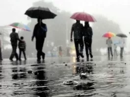 Heavy rain warning in all states