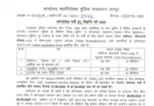 राजस्थान पुलिस भर्ती 2023 कांस्टेबल 3578 पद पर ऑनलाइन आवेदन 27 अगस्त तक करें अप्लाई Rajasthan Police Recruitment 2023 Constable 3578 Posts